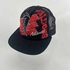 Vintage Atlanta Falcons Snapback New Era Pro Model Mesh 80’s Made In USA RARE!