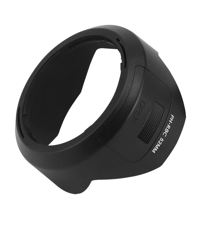 PH-RBC 52mm Lens Hood Shade For Pentax K5 K30 SMC DA 18-55MM F3.5-5.6 AL WR Lens - Image 2 of 2