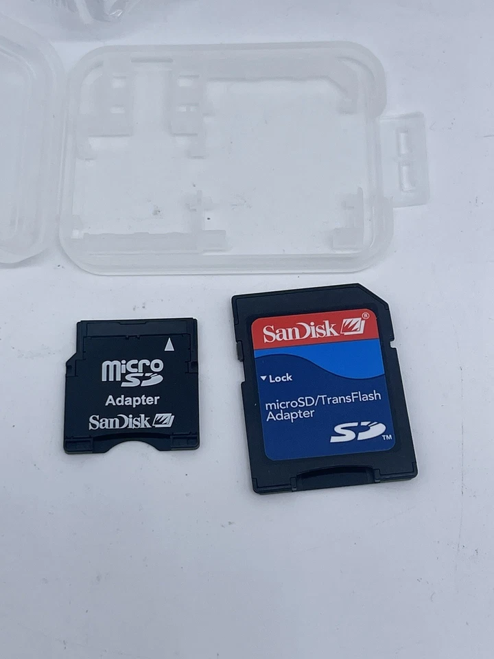 Two SanDisk Micro SD Adapter With Case - Image 2 of 3