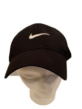 Nike Golf Hat RZN VRS Black White Flex Fit Mesh Men's size L/XL Tiger Woods
