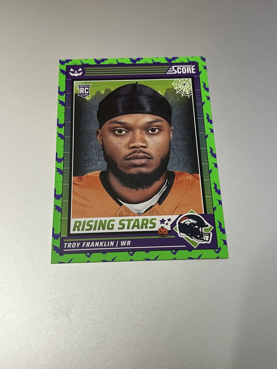 TROY FRANKLIN Rookie Score 2024 Green Bats Halloween Rc #48 Denver