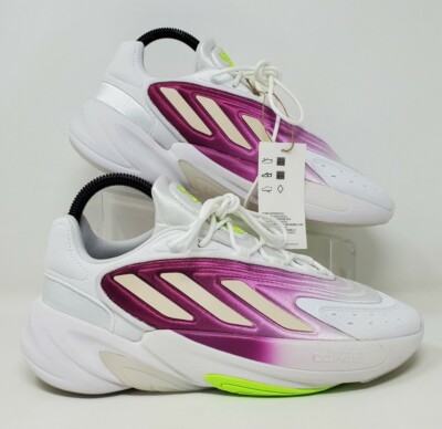 Adidas Originals Women's Size 5.5 Running Shoes White Purple Green H04267  New | eBay