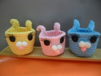 Handmade Easter Bunny Egg Covers