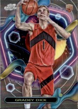 2024 Topps Cosmic Chrome Toronto Raptors - RC Gradey Dick #162