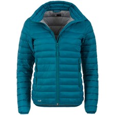 Highlander Womens Fara Insulated Jacket Lightweight Breathable Padded Petrol