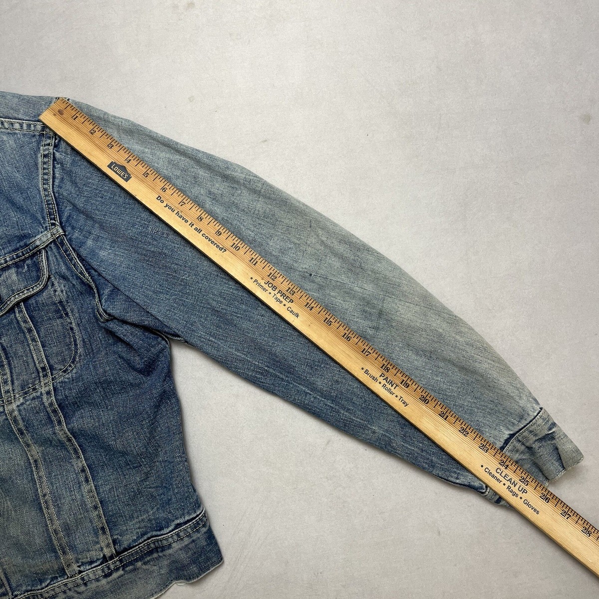 60's〜　Lee 101J Vintage Lee 101J Sanforized Denim Jacket 34 Regular Blue