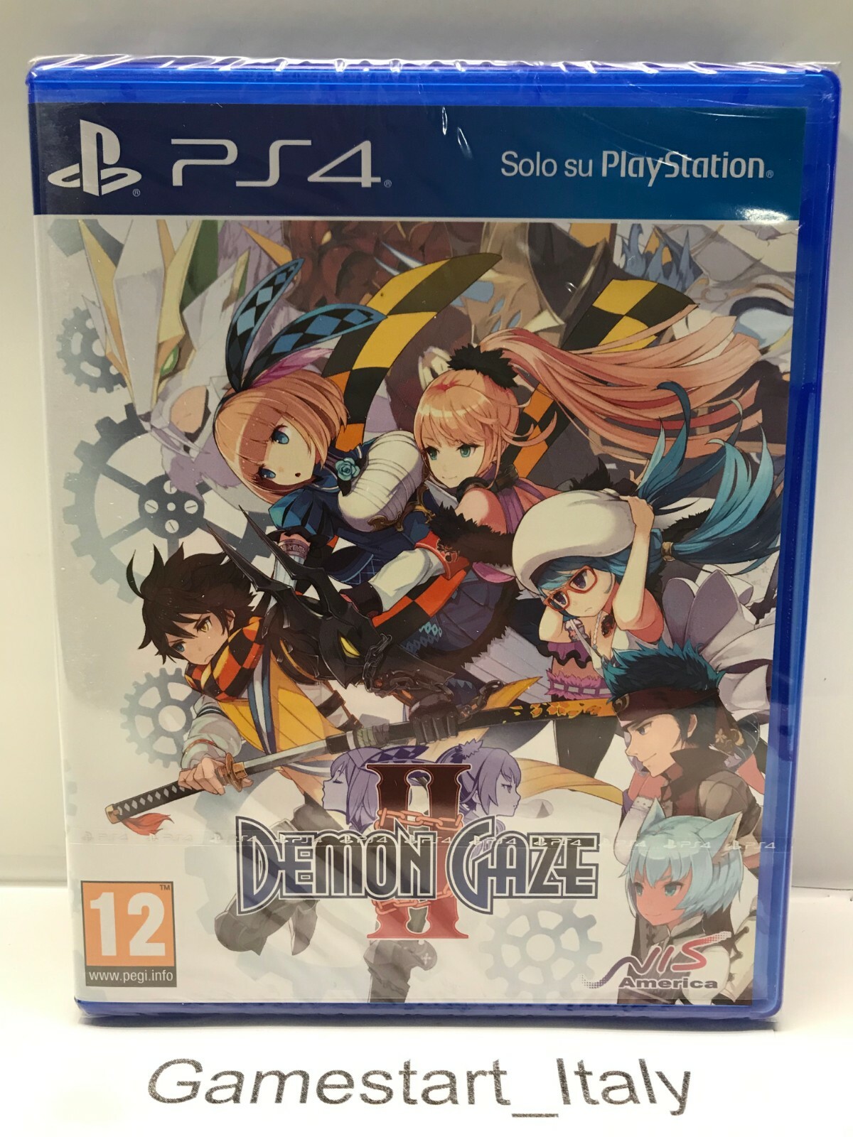 DEMON GAZE II 2 - SONY PS4 - GIOCO NUOVO SIGILLATO PAL - NEW SEALED