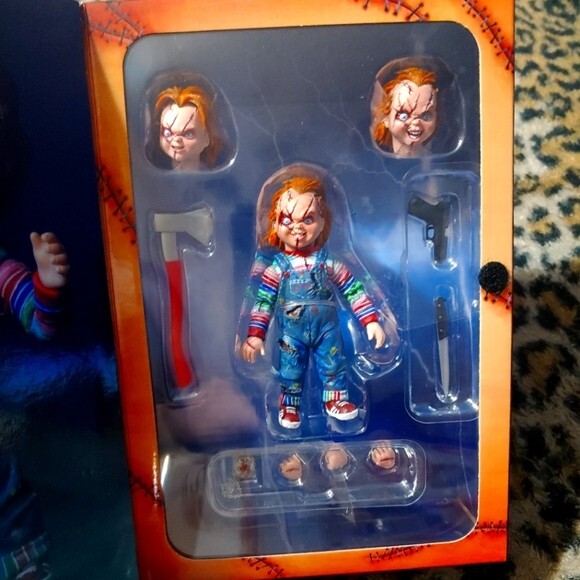 ち*む様 Bride of Chucky フィギュアセット NECA Bride of Chucky - Chucky and Tiffany 8