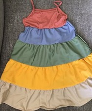 Girls Unbranded, New Multi Colored Summer Dress Sz. US 5/6