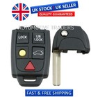 NEW 5 Buttons Remote Car Key Fob Case Shell For VOLVO S60 S80 V70 XC70 XC90 A98