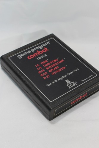 Combat Atari 2600 CX-2601 Tested Video Game Used Classic Cartridge 2600 - Picture 3 of 4