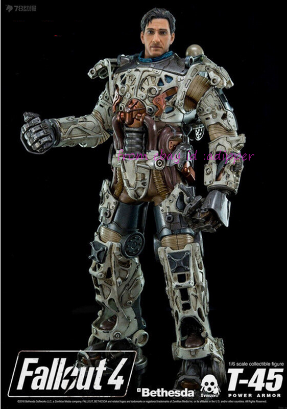 Perfect Threezero Fallout 4 T-45 Power Armor Christmas Gifts In