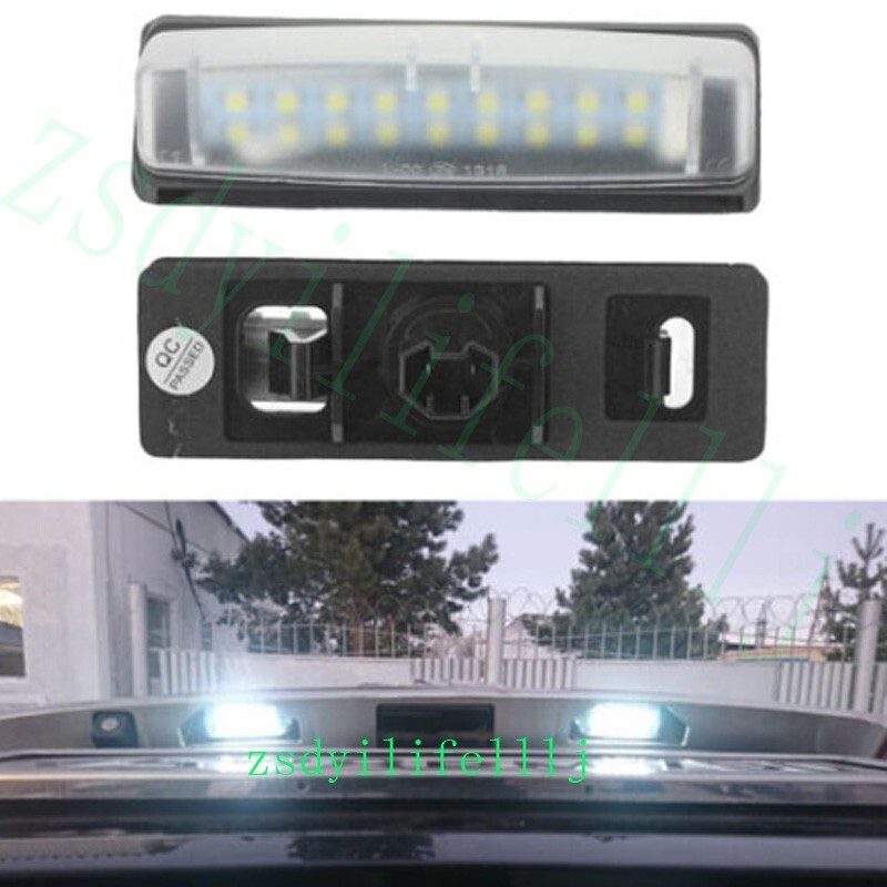 2xFor Lexus Es300 Es330 20012005 Trunk License Plate Lamp Led White Cover Light eBay