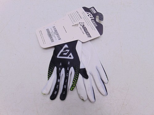 Answer Racing A21 AR1 Swish Gloves Black/Green/White / MD / 445761 - Picture 3 of 3