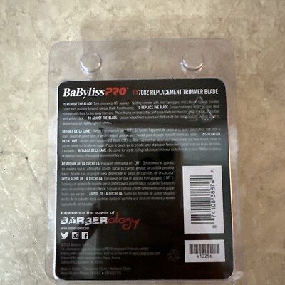 BaBylissPRO FX708Z Zero Gap Replacement T-Blade – Stainless Steel, Adjustable