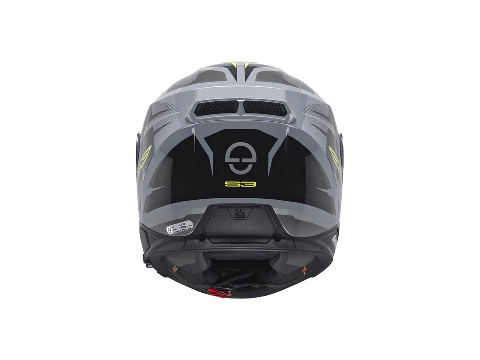 Schuberth S3 ECE Apex Motorradhelm (Grau/Schwarz) Gr: XL (61) - Bild 4 von 4