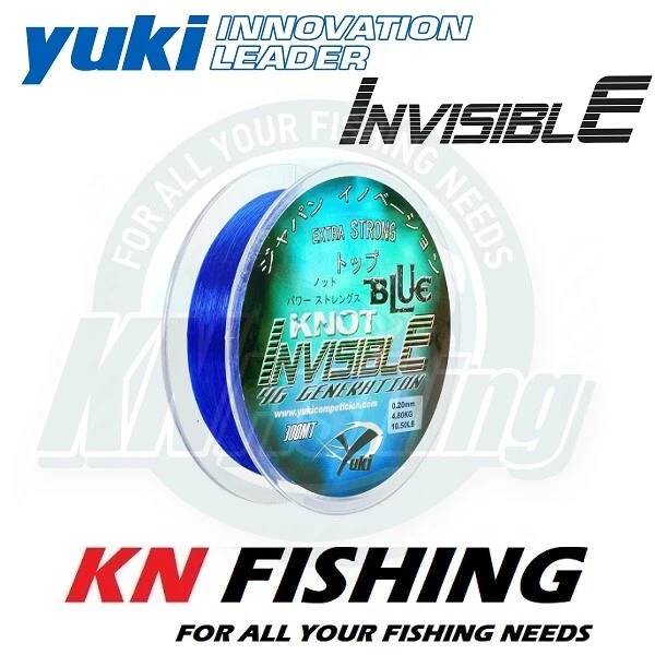 YUKI INVISIBLE Blue Knot Fishing Line 300m (0.16mm - 0.50mm)