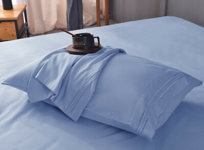King Size Bamboo Bedsheet Set Silky Deep Pocket Softer Than Cotton Bamboo Sheets