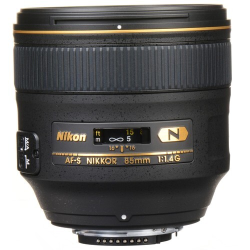 ニコン Nikon Nikkor 85mm F/1.4 MF Lens Nikon AF NIKKOR 85mm f/1.4D IF