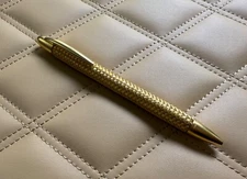 Porsche Design Tec Flex Gold Ball Point Pen 970376 Made in Germany 4012700970374