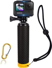 For GoPro HERO 12 11 10 9 Floating Hand Grip Handler Selfie Stick Waterproof