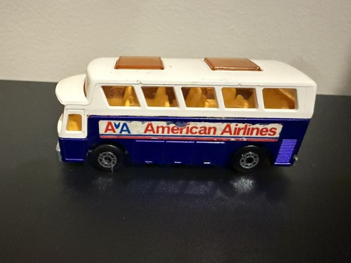 1977 Matchbox Lesney Superfast #65 Airport Coach vintage diecast toy bus 1/65 - Picture 3 of 5