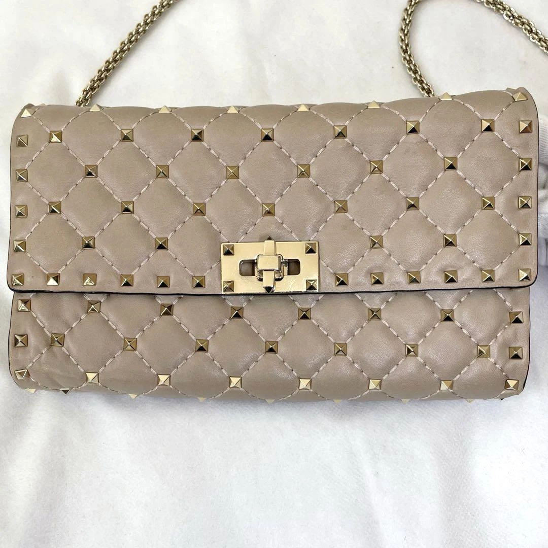Valentino rockstud sales bag beige
