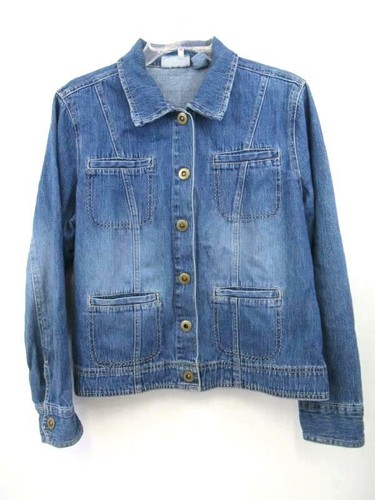 Blassport Blue Denim Jean Jacket Medium 