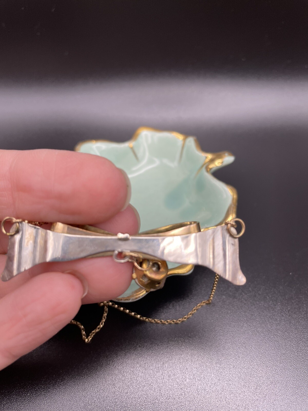 Vintage Bow Conversion Necklace - image 4