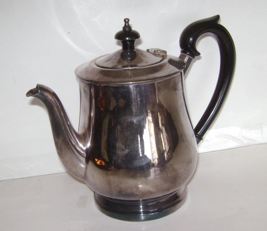 Vintage BARKER ELLIS made in England silver plate Tea Coffee