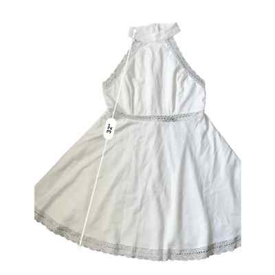 Lulus Reach Out My Hand White Lace Skater Dress NWT SMALL | eBay