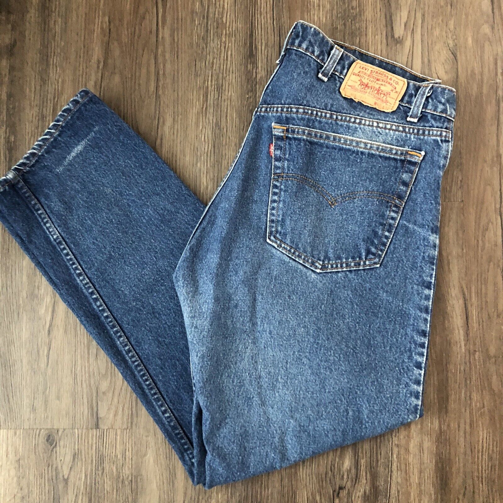 Vintage Levis 505 0217 Red Tab Jeans - Made in USA 80s - 40x32