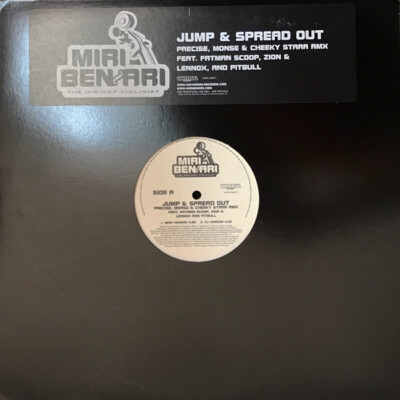 Miri Ben-Ari - Jump & Spread Out / VG+ / 12'''', Promo, Whi