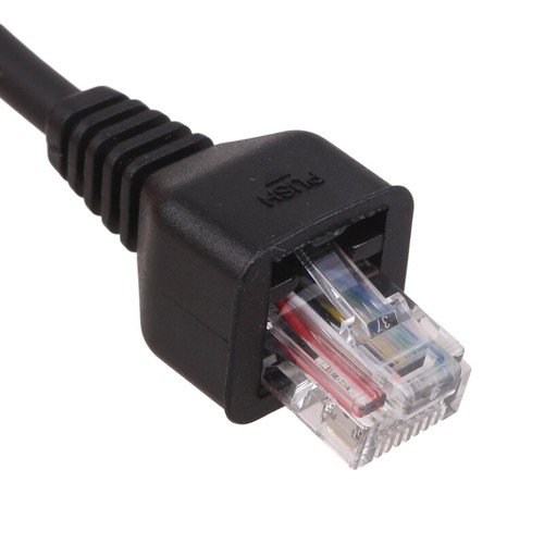 RJ45 Wire Microphone Speaker Spring Line For Yaesu FT450 FT817 FT857 FT897 Radio - Zdjęcie 5 z 8