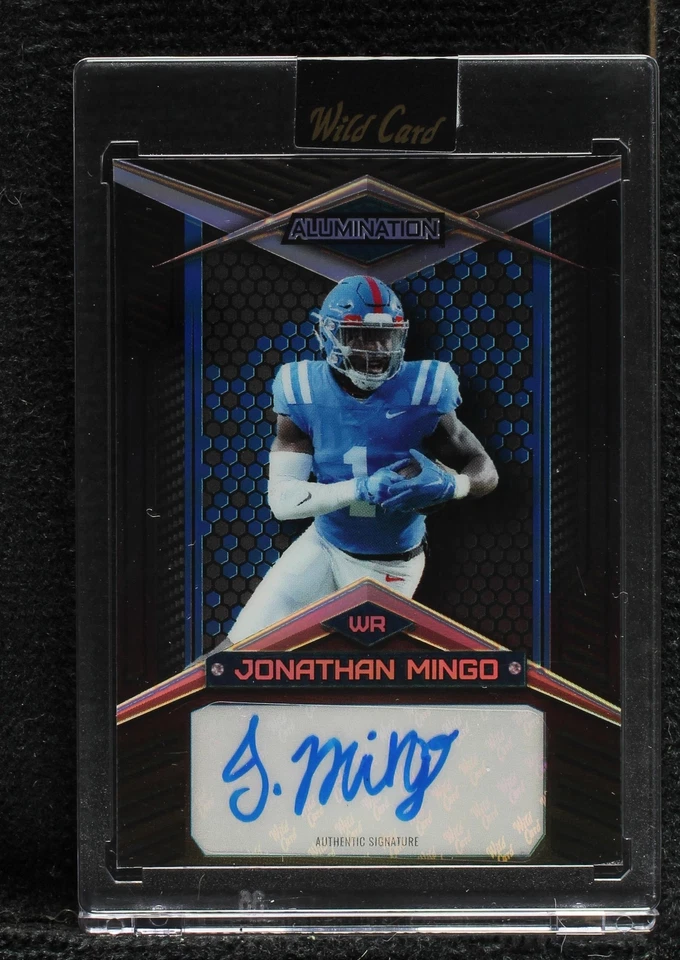 2023 Wild Card Alumination Draft Jonathan Mingo #AB-70
