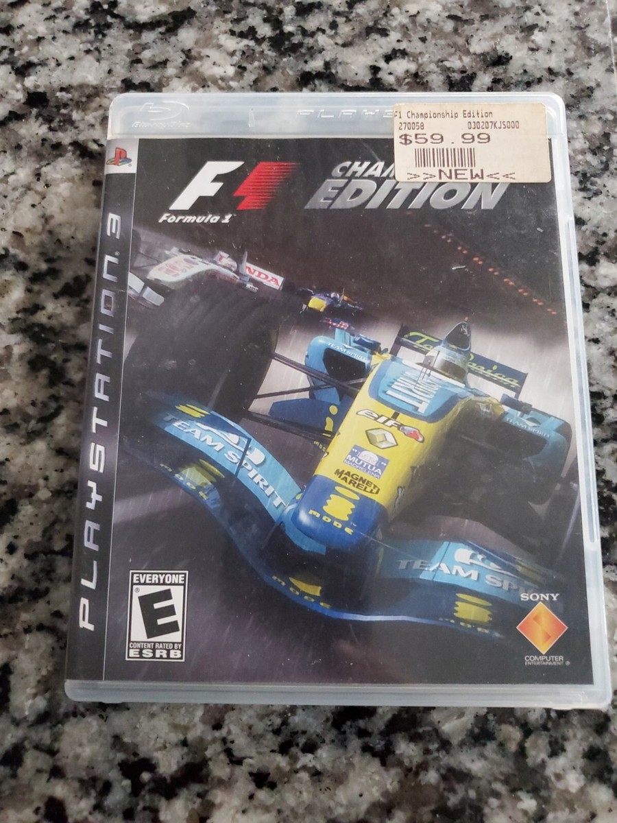 Formula 1 -- Championship Edition Sony PlayStation 3 711719814221