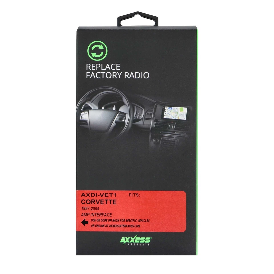 AXXESS AXDI-VET1 / 1997-2004 CHEVY CORVETTE RADIO INTERFAZ DE REPUESTO **NUEVO** Foto 3 de 4