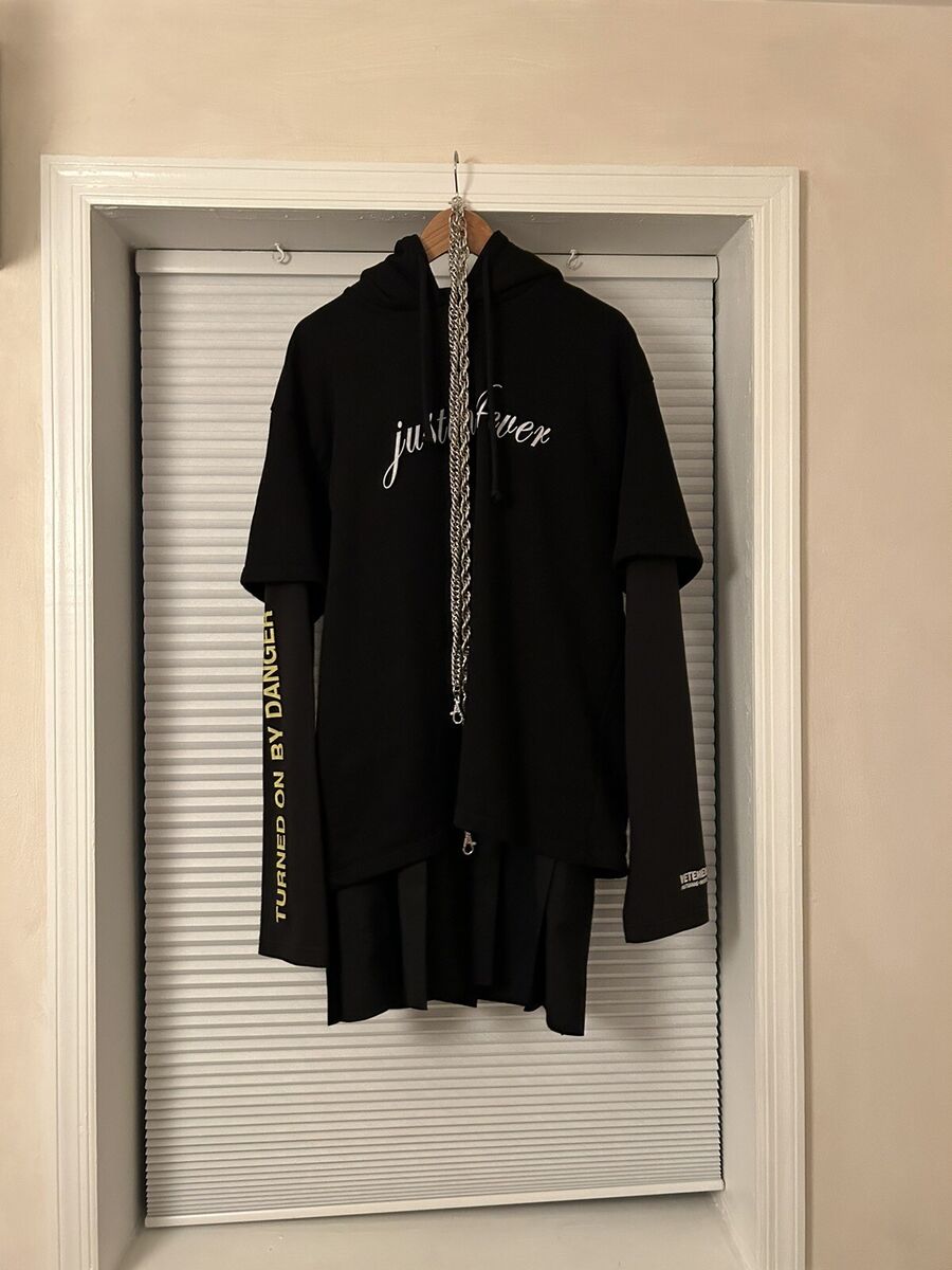 Vetements AW16 Justin4Ever Runway Ed. Skirted Hoodie | eBay Vetements AW16 Justin4Ever Runway Ed. Skirted Hoodie | eBay