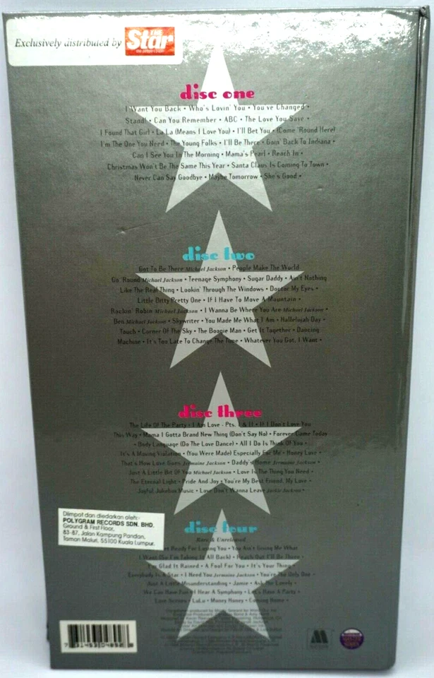 Michael Jackson & Jackson Five : SOULSATION! 4 CD BOOK SET  25th Anniversary Edt - Image 2 of 4