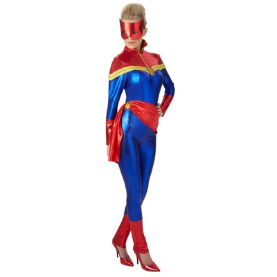 Capitan America Costume Donna Costume Halloween Donna Rosso