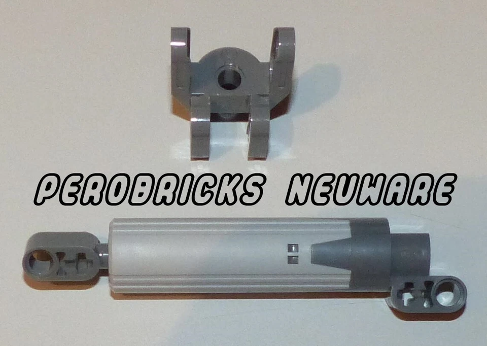 Lego Technic Technik 1 Schraubzylinder Linear Actuator mit Halt. #61927c01 NEU