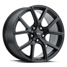 REPLICA BY VOXX Track Hawk Rim 18X8 5X127 Offset 40 Matte Black (Quantity of 4)