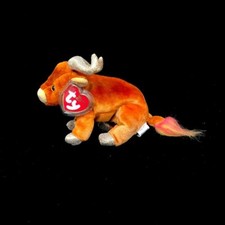 Ty Beanie Baby "Ox" Chinese Zodiac Series, 2000 Retired, New and Mint.
