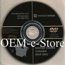 2004 2005 2006 2007 2008 2009 GMC Envoy XL SLE SLT Denali Navigation DVD Map OEM