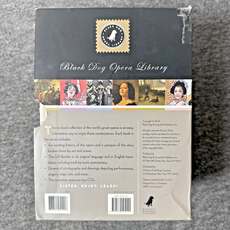 Black Dog Opera Library Box Set Aida La Boheme Carman La Traviata, Read - Image 2 of 4
