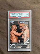 2024 TOPPS NOW BOXING #3 JAKE PAUL/MIKE TYSON PSA 9 Funko Pop PSA 8.5