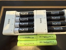 12 Rechargeable Battery 3.7v Lithium Ion Rechargable Cell 2600mAh And 2 Chargers