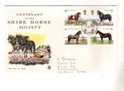 1978 SHIRE HORSE SOCIETY - BATH CDS STUART FDC FROM COLLECTION O52