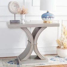 Home Collection AMH1509 Grey Console Table Entryway Accent Furniture Narrow Hall