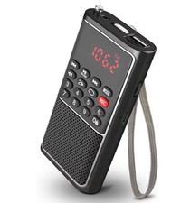 B01 Mini Portable FM Radio USB Player, TF/SD Card/USB Slot Support Mp3 Play